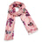 Soft Fringe Scarf-Hope Blooms Light Pink-Image 2-Vera Bradley