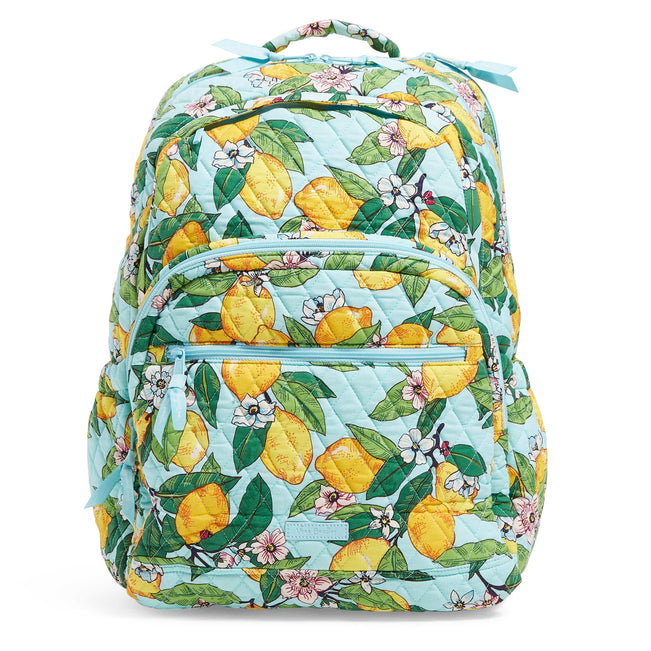 Factory Style Essential Large Backpack-Lemon Grove-Image 1-Vera Bradley