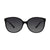 Tori Polarized Oversized Round Sunglasses-Black Bandana Medallion-Image 2-Vera Bradley