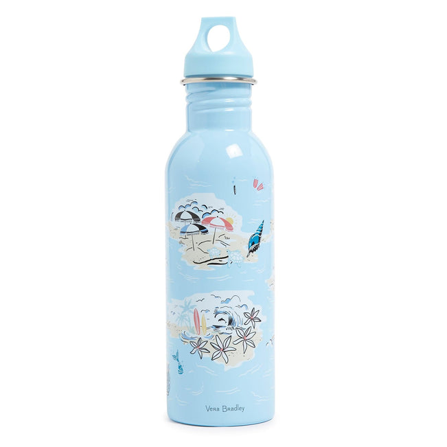 Water Bottle 25oz-Beach Treasures-Image 1-Vera Bradley
