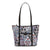 Small Trimmed Vera Bag-Ornate Blooms-Image 1-Vera Bradley