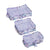 Packing Cube Set-Aloha Blooms Lavender-Image 1-Vera Bradley