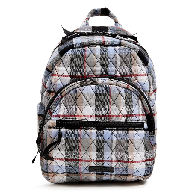 Factory Style Essential Compact Backpack-Perfectly Plaid-Image 1-Vera Bradley