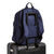 Campus Backpack-Recycled Cotton Classic Navy-Image 7-Vera Bradley