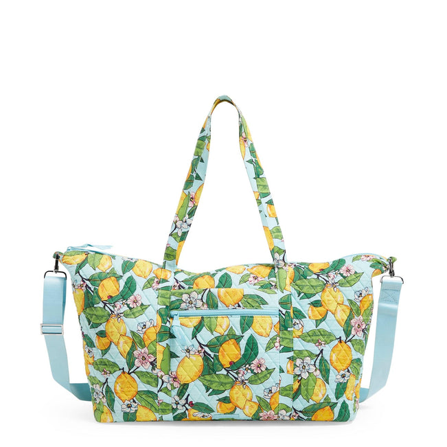 Factory Style Deluxe Travel Tote Bag-Lemon Grove-Image 1-Vera Bradley