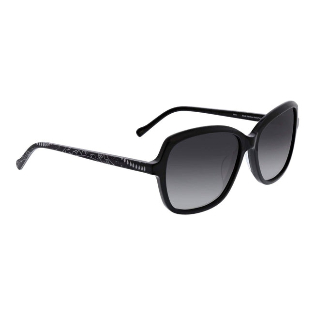 Mara Sunglasses-Black Bandana Medallion-Image 1-Vera Bradley