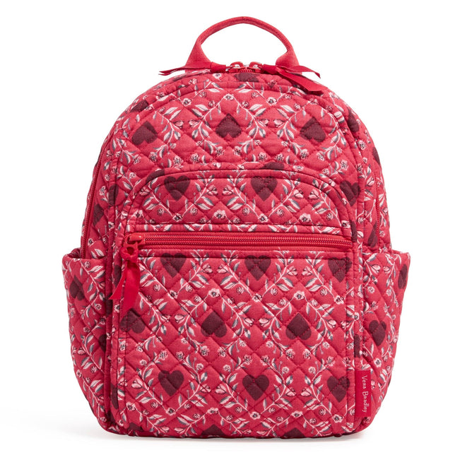Small Backpack-Imperial Hearts Red-Image 1-Vera Bradley
