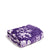 Plush XL Throw Blanket-Purple/White Rain Garden-Image 1-Vera Bradley