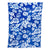 Plush XL Throw Blanket-Royal/White Rain Garden-Image 2-Vera Bradley