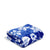Plush XL Throw Blanket-Royal/White Rain Garden-Image 1-Vera Bradley