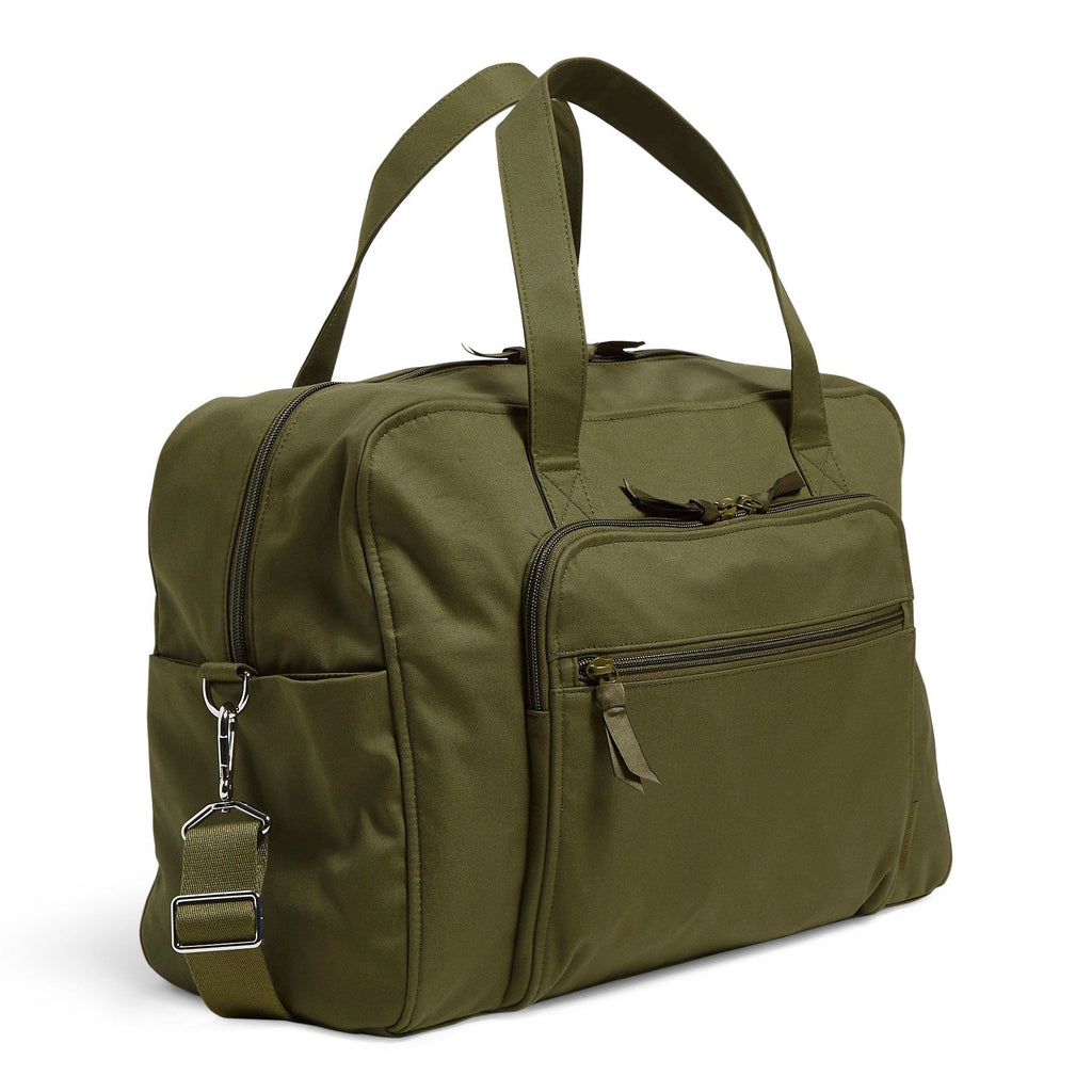 Vera Bradley Outlet | Green Weekender Travel Bag – Vera Bradley Outlet ...