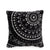 Decorative Throw Pillow-Black Bandana Medallion-Image 2-Vera Bradley