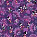 Disney Crew Socks-Mickey & Minnie’s Flirty Floral-Image 2-Vera Bradley