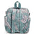 Convertible Small Backpack-Tiger Lily Blue Oar-Image 2-Vera Bradley