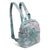 Convertible Small Backpack-Tiger Lily Blue Oar-Image 3-Vera Bradley