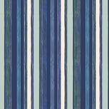 Woven Throw Blanket-Seaside Stripe Navy-Image 3-Vera Bradley