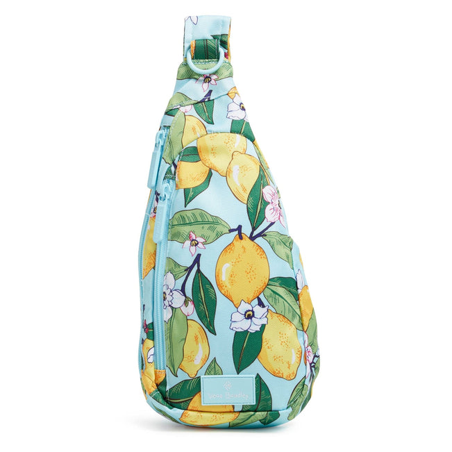 Factory Style Lighten Up Essential Compact Sling-Lemon Grove-Image 1-Vera Bradley
