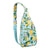 Factory Style Lighten Up Essential Sling Backpack-Lemon Grove-Image 2-Vera Bradley