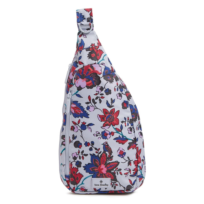 Lighten Up Essential Sling Backpack-Vineyard Floral-Image 1-Vera Bradley