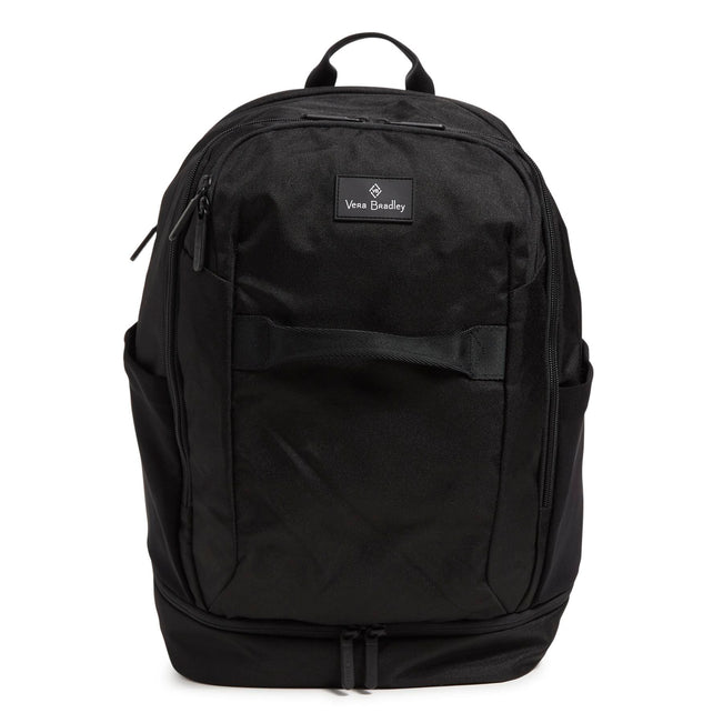 Factory Style Lighten Up Adventure Travel Backpack-Black-Image 1-Vera Bradley