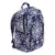 Lighten Up Sporty Backpack-Steel Blue Medallion-Image 2-Vera Bradley