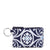 Lighten Up Zip ID Case-Steel Blue Medallion-Image 1-Vera Bradley