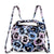 Convertible Backpack Shoulder Bag-Plum Pansies-Image 2-Vera Bradley