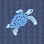 Embroidered Straw Pillow-Regatta Turtle Blue-Image 4-Vera Bradley