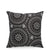 Decorative Throw Pillow-Black Bandana Medallion-Image 3-Vera Bradley