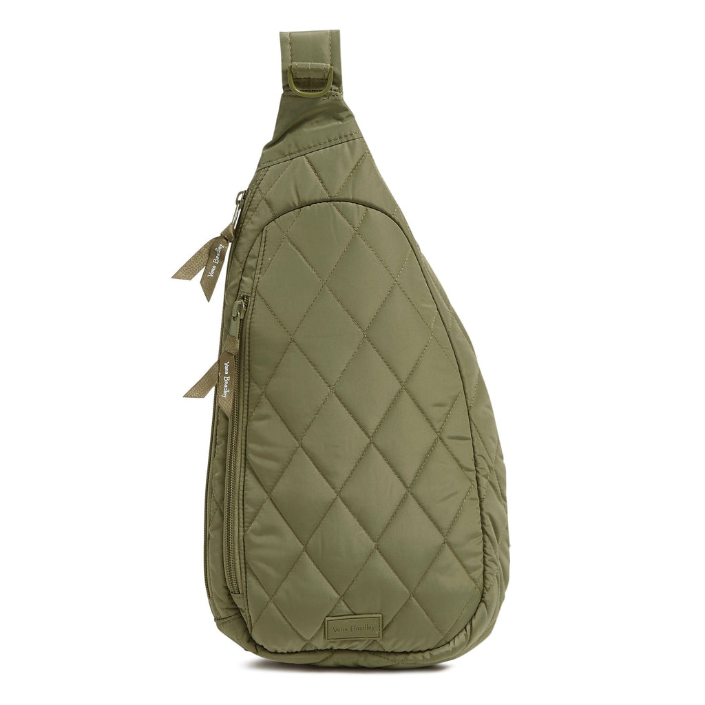 Vera Bradley Outlet | Green Essential Sling Backpack – Vera 