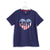 Short-Sleeved Graphic T-Shirt-USA Flag on Navy-Image 1-Vera Bradley