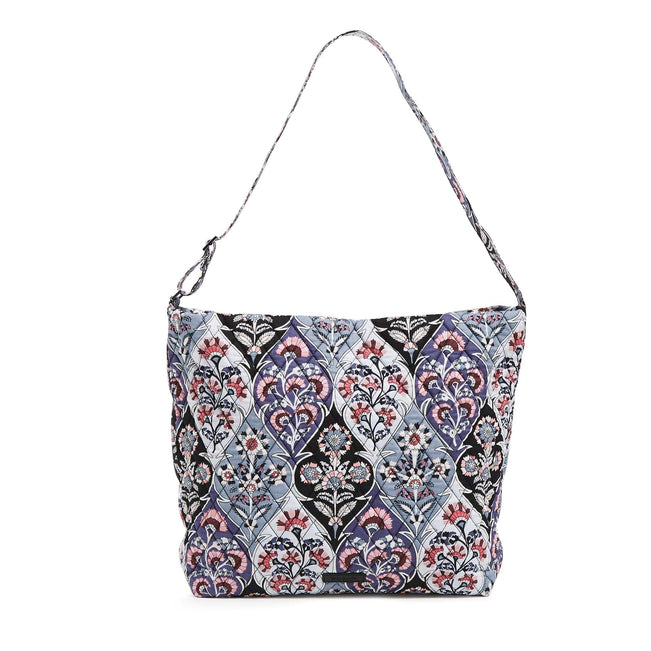 Hobo Shoulder Bag-Ornate Blooms-Image 1-Vera Bradley