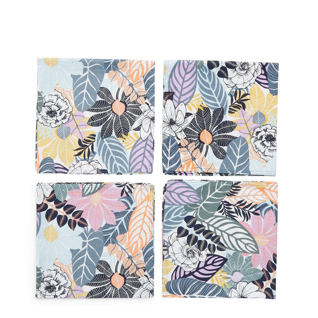 Factory Style Napkin Set of 4-Palm Floral-Image 1-Vera Bradley