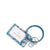 Bracelet Key Ring Card Case-Haymarket Paisley Jewel-Image 1-Vera Bradley