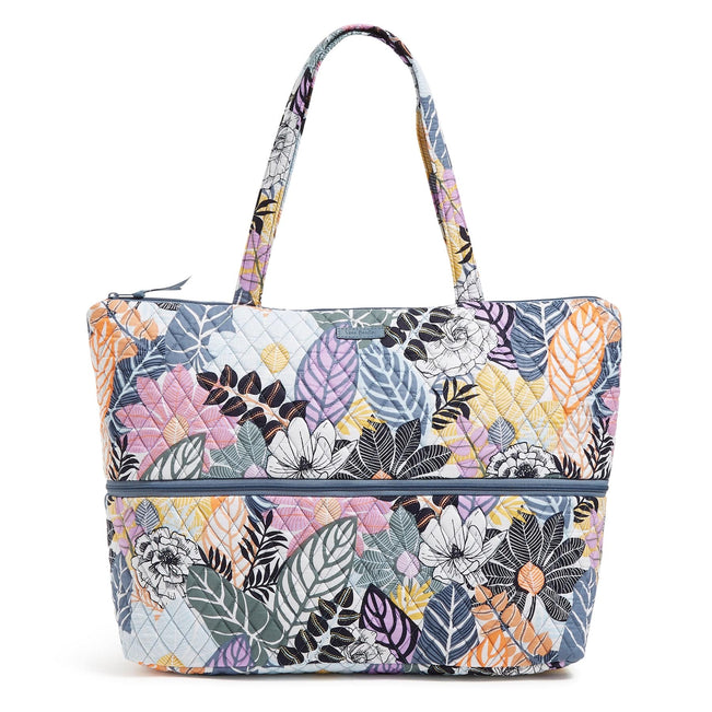 Factory Style Expandable Travel Bag-Palm Floral-Image 1-Vera Bradley