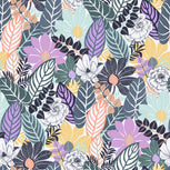Factory Style Soft Fringe Scarf-Palm Floral-Image 2-Vera Bradley