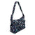 Triple Zip Shoulder Bag-Navy Garden-Image 3-Vera Bradley