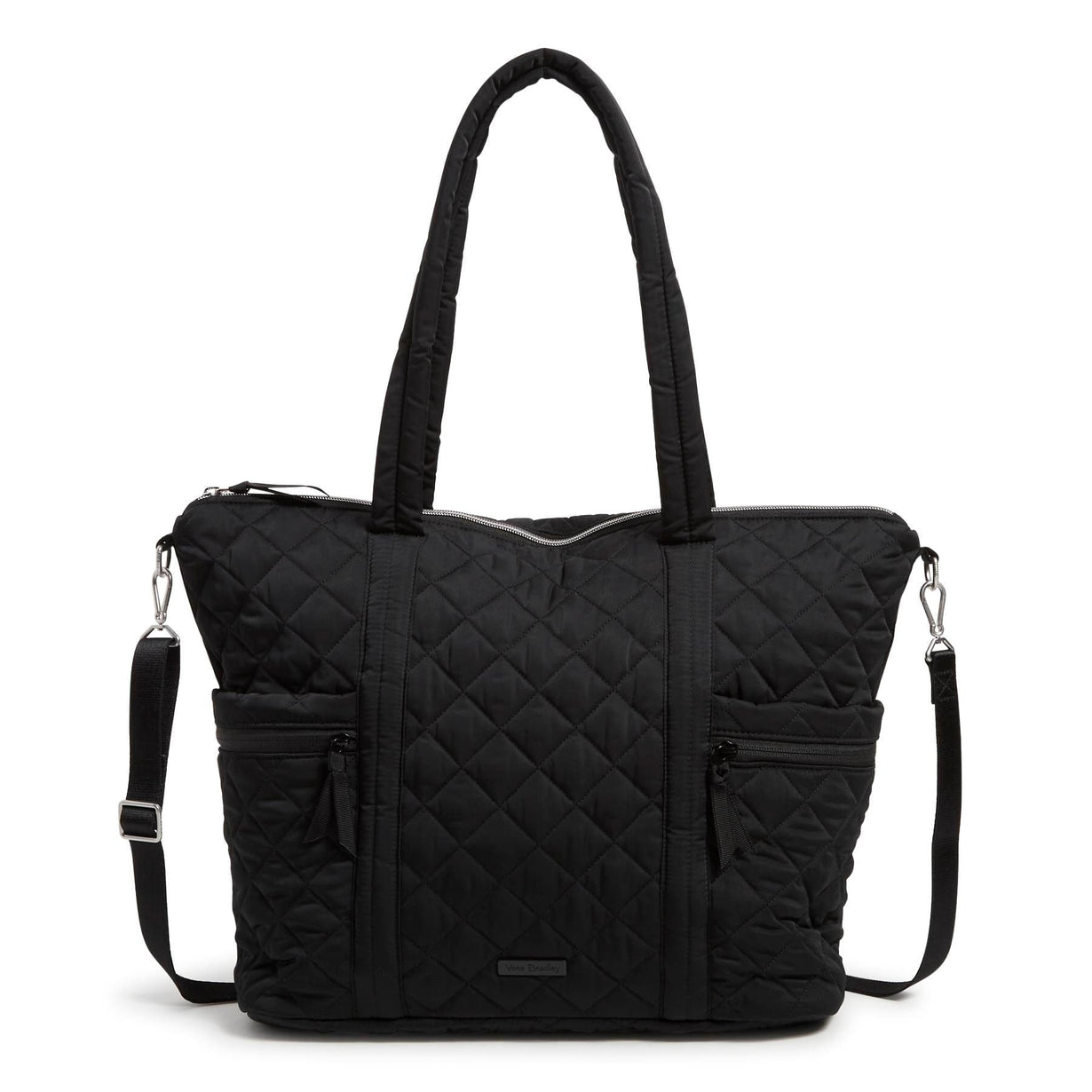 Vera Bradley Outlet |Black Large Multi-Strap Tote Bag – Vera Bradley ...