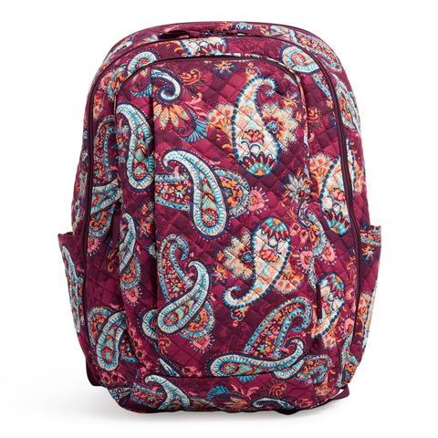 Vera Bradley - It's day one at the Annual Outlet Sale! An afternoon of  shopping calls for all of the coffee and a pretty hands-free backpack! This  factory exclusive pattern, Vintage Floral