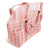 Mesh Multi-Pocket Tote Bag-Gingham Sand Rose-Image 4-Vera Bradley