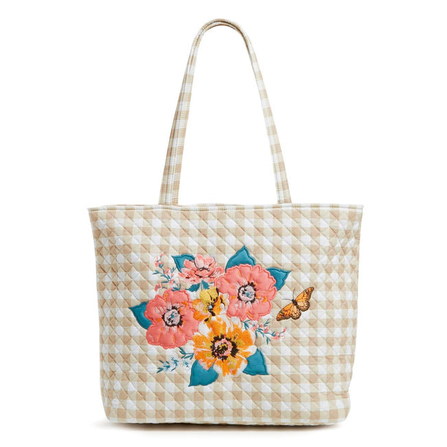 Vera Tote Bag-Peach Blossom Picnic-Image 1-Vera Bradley