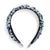 Ruched Headband-Perennials Gray-Image 2-Vera Bradley