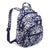 Essential Compact Backpack-Steel Blue Medallion-Image 2-Vera Bradley