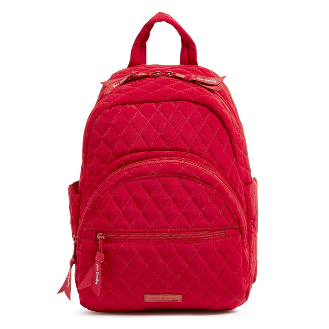 Essential Compact Backpack-Tango Red-Image 1-Vera Bradley