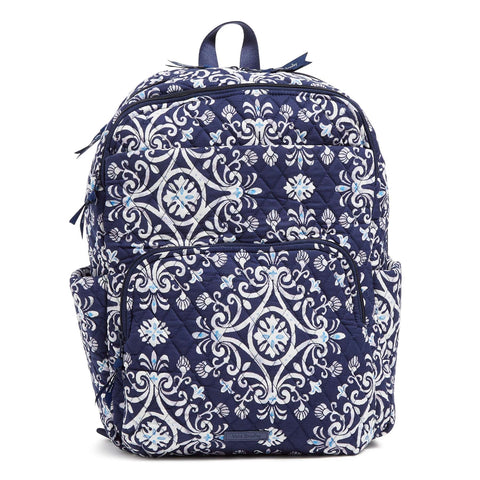 New Vera Bradley Essential Large Backpack in cotton Kauai Floral $159