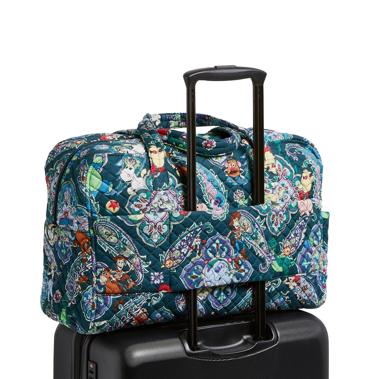 Vera Bradley Iconic Weekender Travel Bag Romantic Paisley for sale online