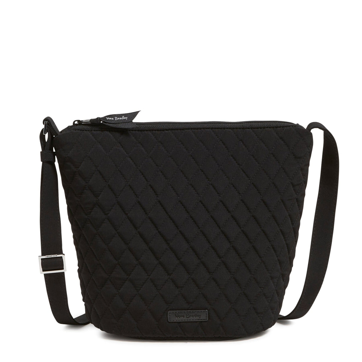 Vera Bradley Outlet | Black Bucket Crossbody Bag
