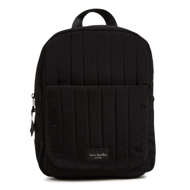 Small Backpack-Classic Black-Image 1-Vera Bradley