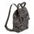 VB Basics Small Drawstring Backpack-Stellar Paisley-Image 2-Vera Bradley