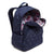 Essential Backpack-Scroll Navy-Image 2-Vera Bradley